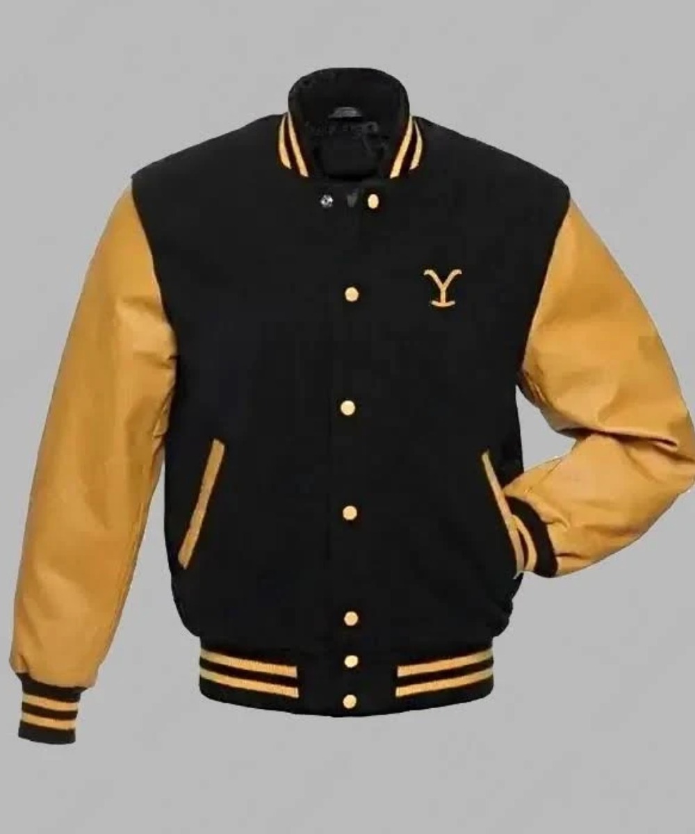 Yellowstone-Inspired Ranch Letterman Jacket