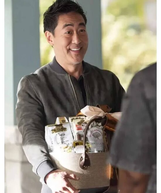 9-1-1 Kenneth Choi Suede Jacket