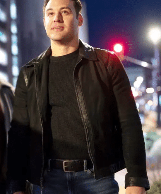 9-1-1 Nashville Ryan Guzman Black Jacket