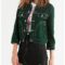 911 May Grant Green Denim Jacket