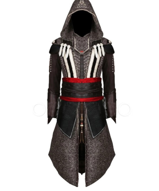 Aguilar Assassin’s Creed Leather Hooded Coat