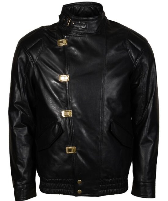 Akira Kaneda Black Leather Jacket Limited Edition