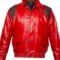 Akira Kaneda Motorcycle Red Leather Jacket