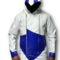 Assassins Creed White and Blue Hooded Leather Coat