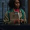 Clare-Hope Ashitey Hijack S02 Green Coat