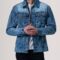 Conard Ice Blue Denim Trucker Jacket