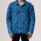 Eddie Dark Blue Oversized Denim Trucker Jacket