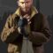 GTA IV Niko Bellic Brown Leather Bomber Jacket