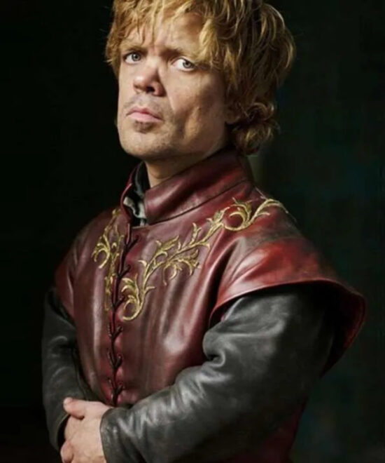 Game of Thrones Peter Dinklage Moroon Leather Vest