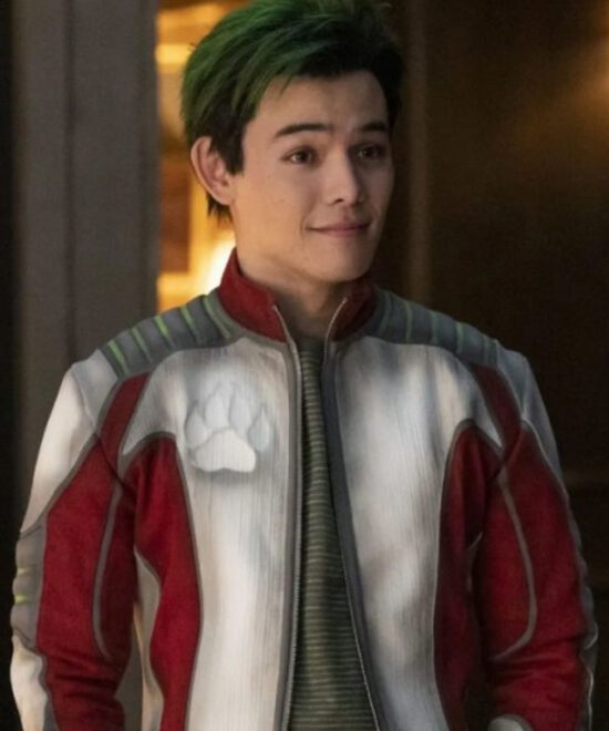 Gar Logan Titans Season 03 Leather Jacket