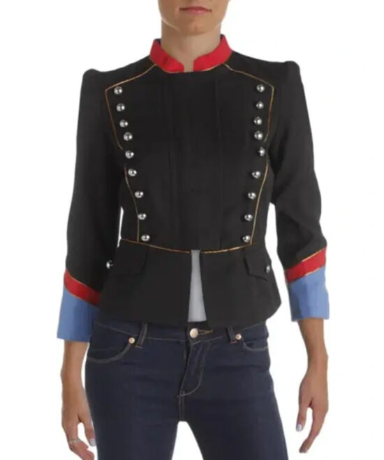 Hayley Law Riverdale Valerie Wool Black Jacket