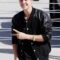 Justin Bieber Black Bomber Leather Jacket | Premium Celeb Style