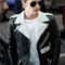 Justin Bieber Elegant Brando Style Biker Jacket