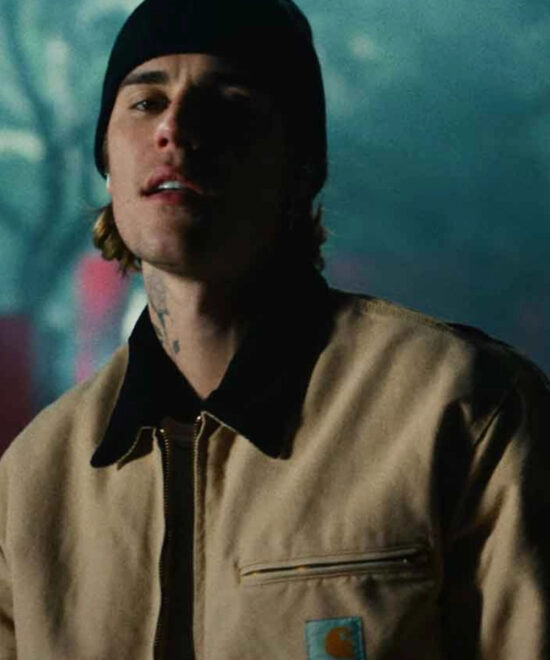 Justin Bieber Hold On Suede Leather Jacket
