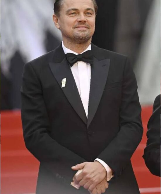 Killers of the Flower Moon 2023 Leonardo DiCaprio Black Suit