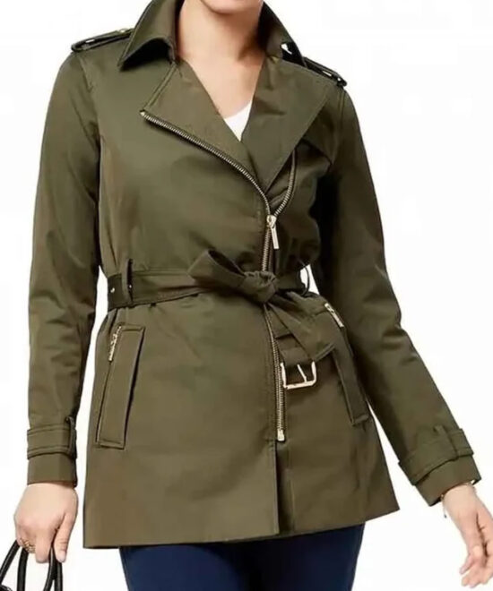 Mädchen Amick Riverdale S05 Alice Cooper Green Coat