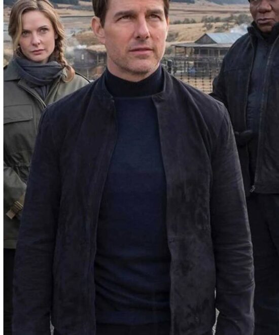Mission Impossible Fall Out Tom Cruise Suede Jacket