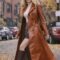 Nine Perfect Strangers S02 Masha Dmitrichenko Leather Coat