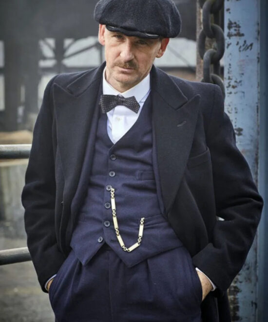 Paul Anderson Peaky Blinders Arthur Shelby Black Coat