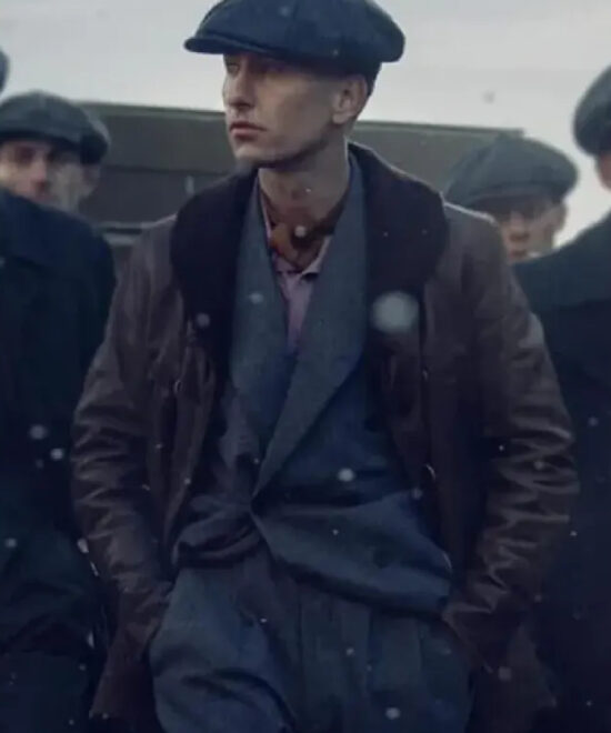 Peaky Blinders The Immortal Man Barry Keoghan Leather Coat