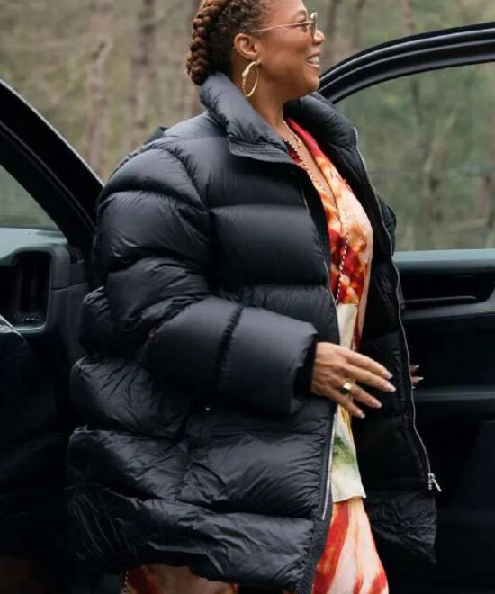 Queen Latifah The Equalizer S05 Black Puffer Jacket