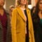 Riverdale Alice Cooper Yellow Long Trench Coat