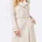 Riverdale Betty Cooper Mid Length Cream Color Coat