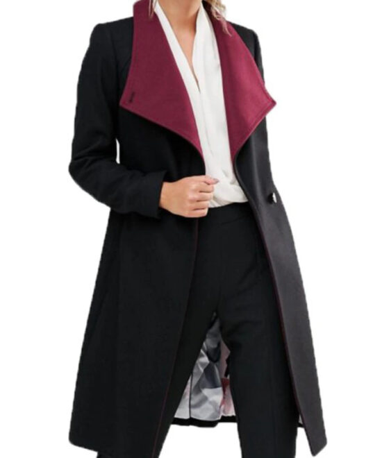 Riverdale Hermione Lodge Long Trench Coat