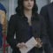 Riverdale Veronica Lodge Black Scalloped Coat