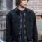 Sam Heughan Love Again Denim Black Jacket