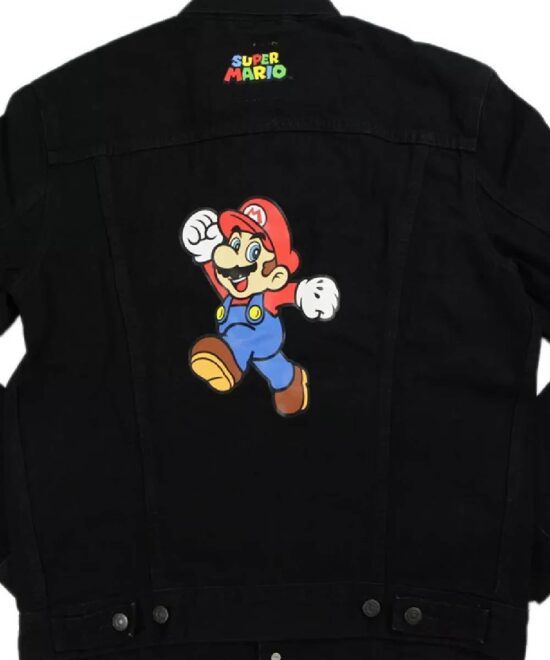 Super Mario Black Jacket
