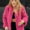 Taylor Swift Pink Faux Fur Coat – Stylish Winter Outerwear