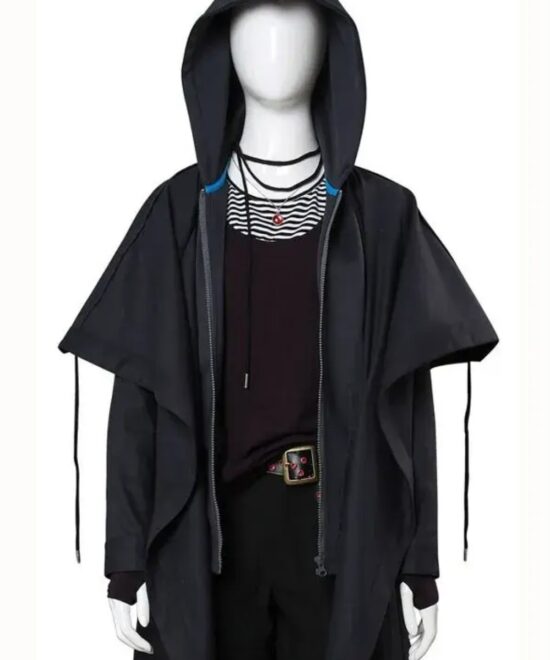 Teagan Croft Titans Rachel Roth Long Coat With Hood