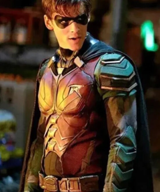 Titans Robin Leather Jacket – Iconic Superhero Style
