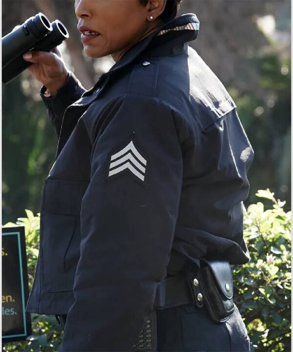 9-1-1 Angela Bassett Black Cotton Jacket