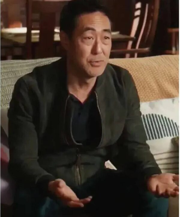 9-1-1 Kenneth Choi Suede Jacket