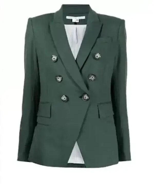 9-1-1: S05 Taylor Kelly Green Double Breasted Blazer