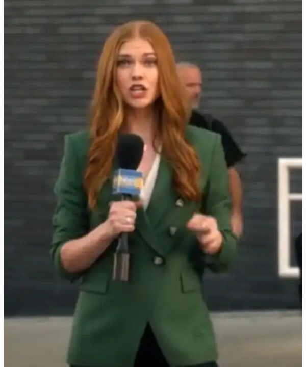 9-1-1: S05 Taylor Kelly Green Double Breasted Blazer