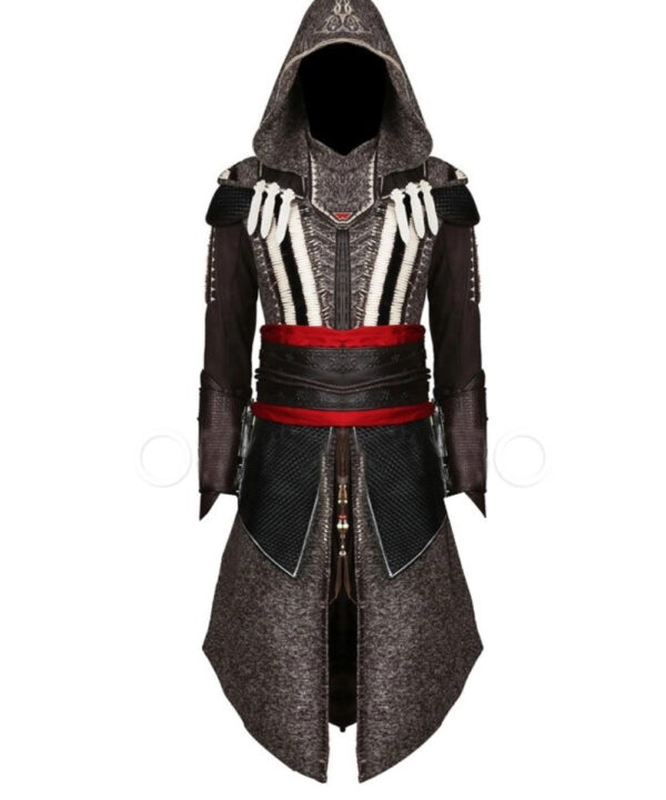 Aguilar Assassin’s Creed Leather Hooded Coat