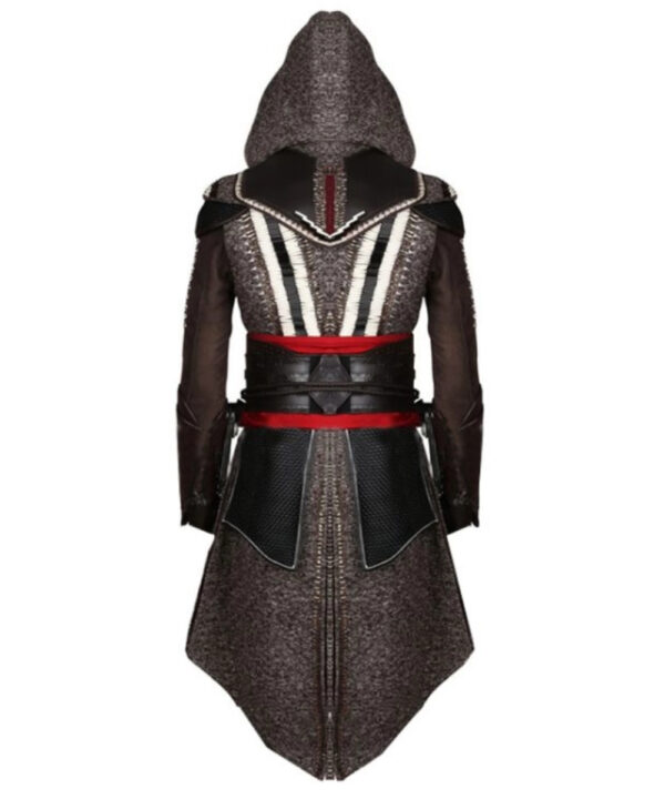Aguilar Assassin’s Creed Leather Hooded Coat