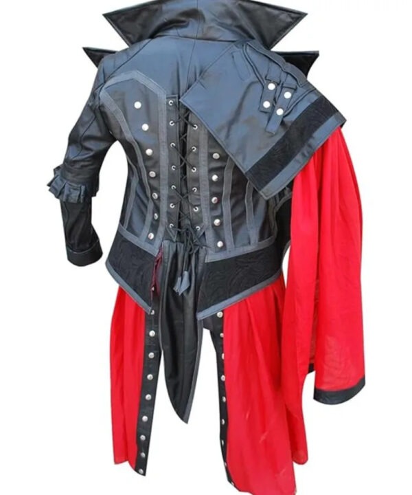 Assassin’s Creed Evie Frye Black and Red Coat