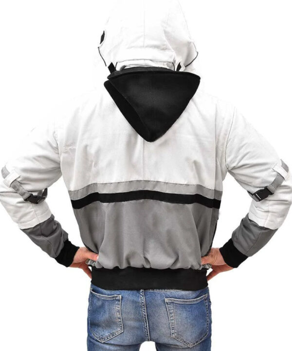 Assassin’s Creed Ghost Recon White Hoodie Jacket