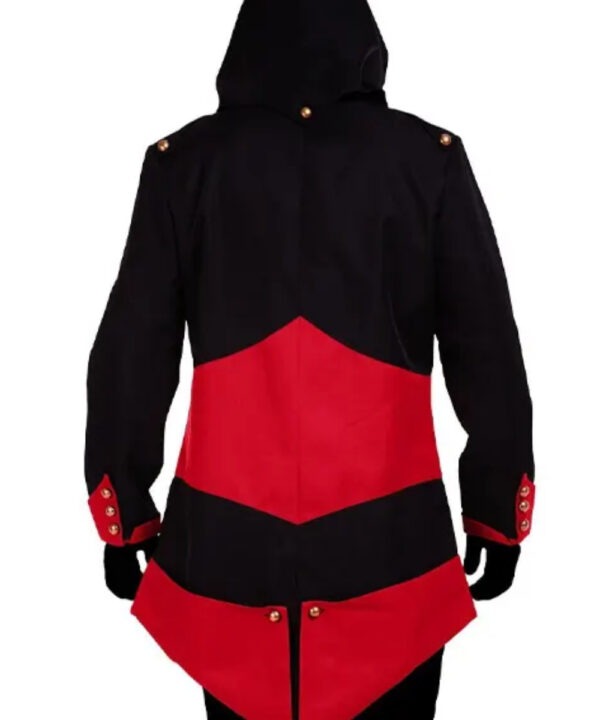 Assassins Creed Red and Black Gaming Coat