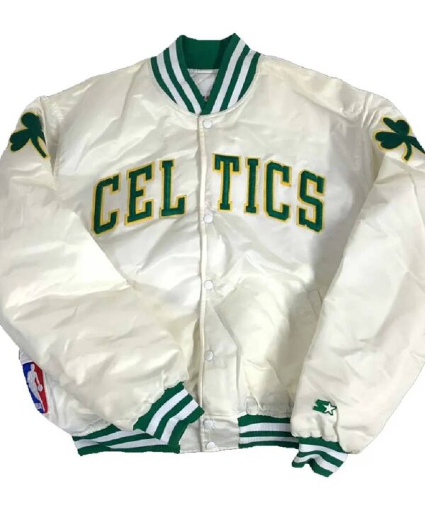Boston Celtics Bomber Starter Jacket