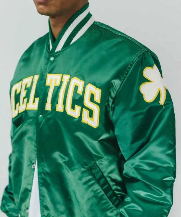 Boston Celtics Bomber Starter Jacket