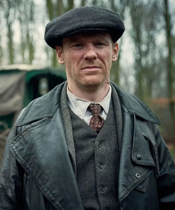 Brian Gleeson Peaky Blinders Leather Trench Coat