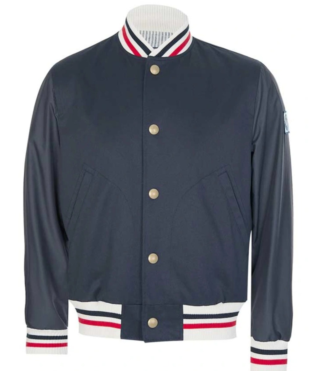 Charles Melton Riverdale S05 Blue Bomber Jacket