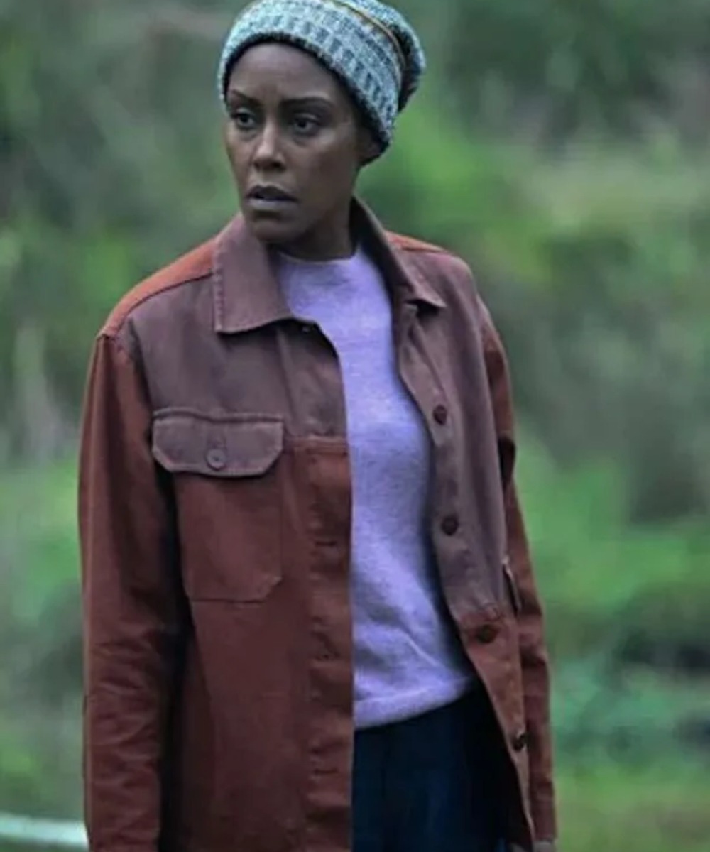 Christine Adams Hijack S02 Brown Jacket