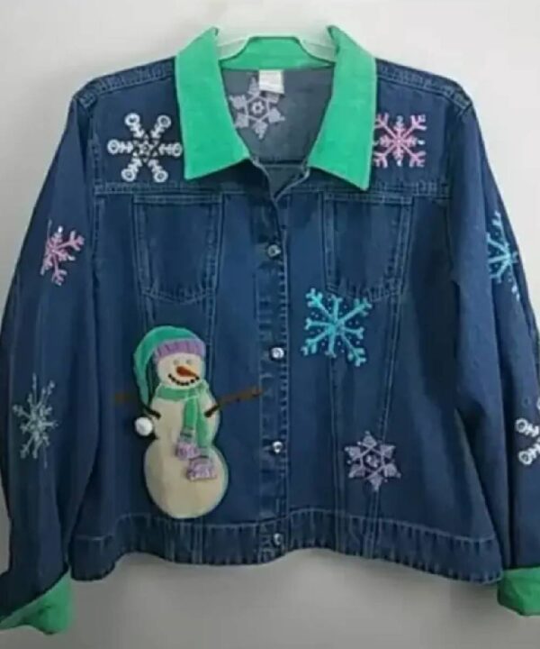 Christmas Denim Jacket