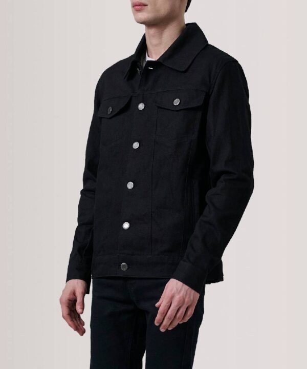 Conard Black Denim Trucker Jacket